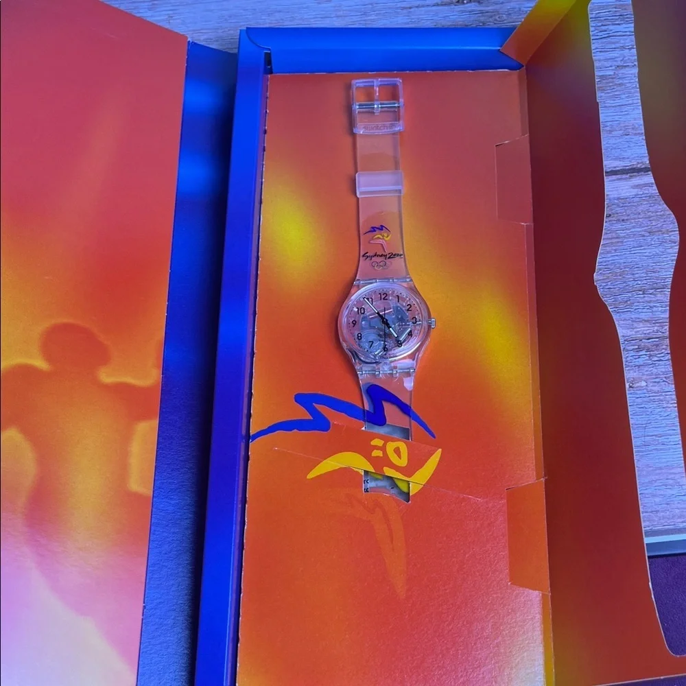 Vintage 2000 Swatch Watch Commemorative 2000 SYDNEY OLYMPICS